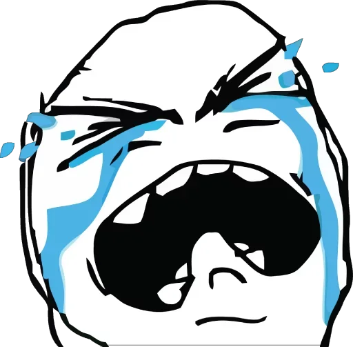 😭 Стикер «imunelemybelovedwXDXD» для Telegram