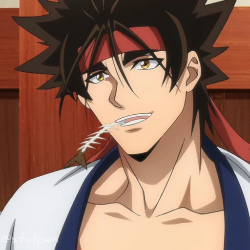 🌟 Стикер «Rurouni Kenshin» для Telegram