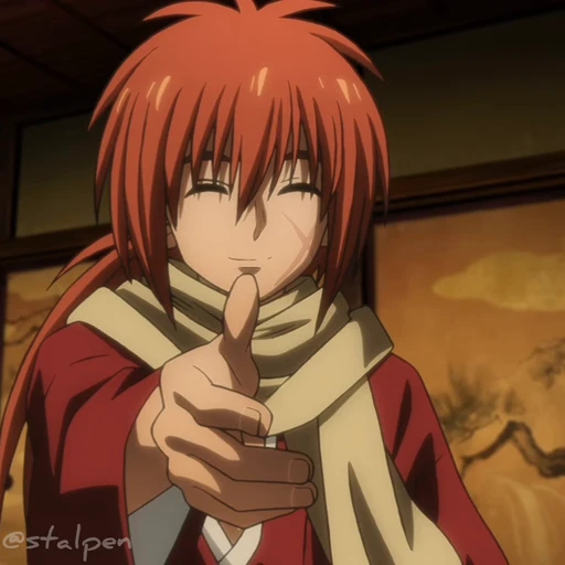 🌟 Стикер «Rurouni Kenshin» для Telegram