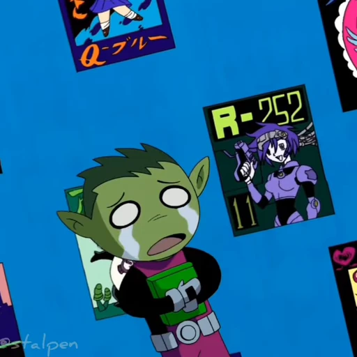 🌟 Стикер «Teen Titans Tokyo» для Telegram