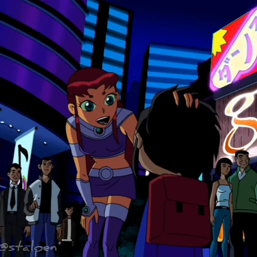 🌟 Стикер «Teen Titans Tokyo» для Telegram