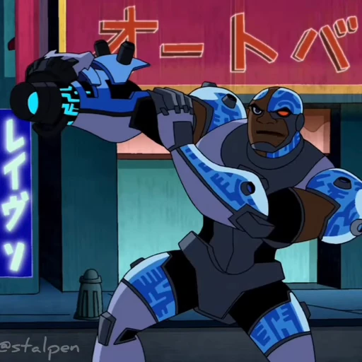 🌟 Стикер «Teen Titans Tokyo» для Telegram