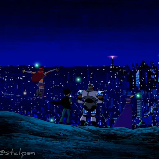 🌟 Стикер «Teen Titans Tokyo» для Telegram
