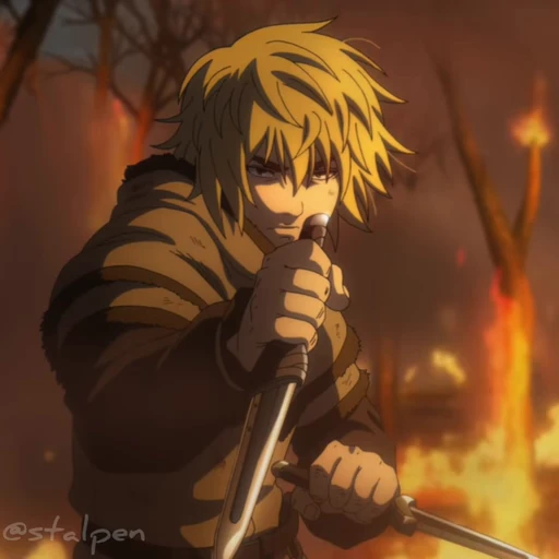 🌟 Стикер «Vinland saga» для Telegram