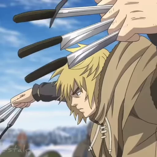 🌟 Стикер «Vinland saga» для Telegram