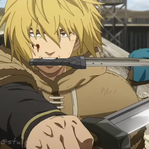 🌟 Стикер «Vinland saga» для Telegram
