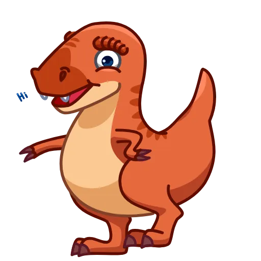 👋 Стикер «Tyrannosaurus Rex» для Telegram