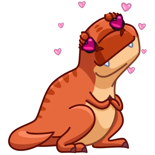 😍 Стикер «Tyrannosaurus Rex» для Telegram
