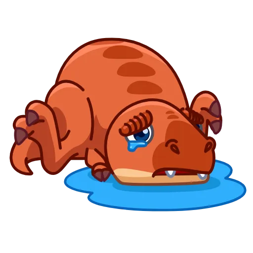 😥 Стикер «Tyrannosaurus Rex» для Telegram