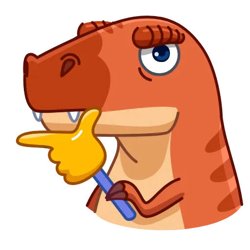 🤔 Стикер «Tyrannosaurus Rex» для Telegram