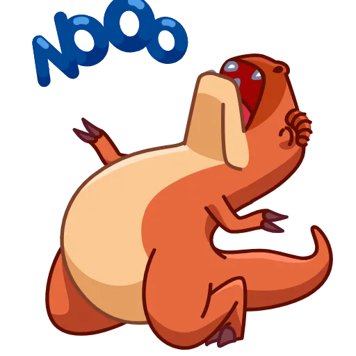 😩 Стикер «Tyrannosaurus Rex» для Telegram
