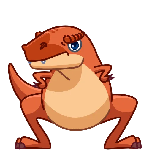 🤨 Стикер «Tyrannosaurus Rex» для Telegram
