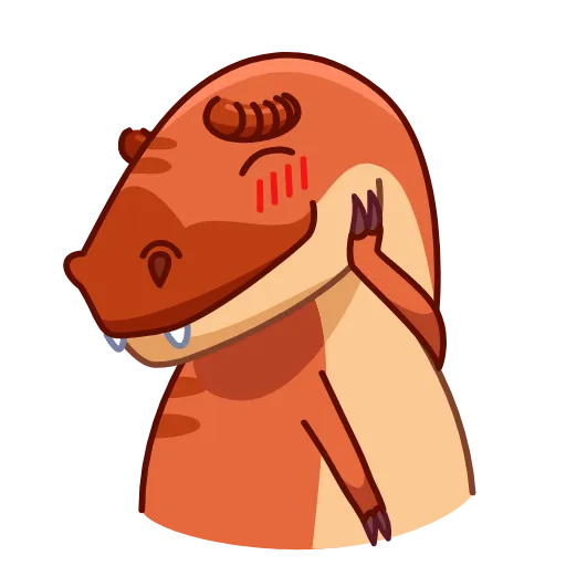 ☺️ Стикер «Tyrannosaurus Rex» для Telegram