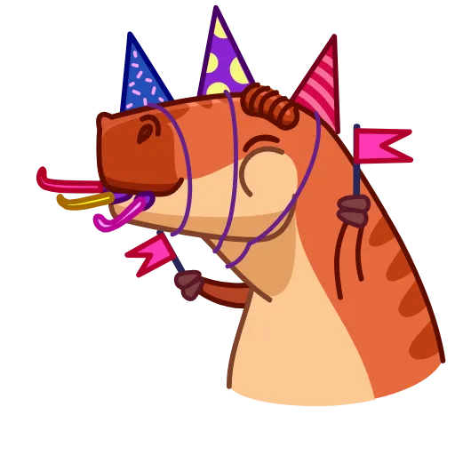 🥳 Стикер «Tyrannosaurus Rex» для Telegram