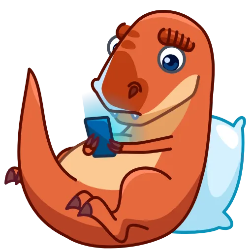 😯 Стикер «Tyrannosaurus Rex» для Telegram