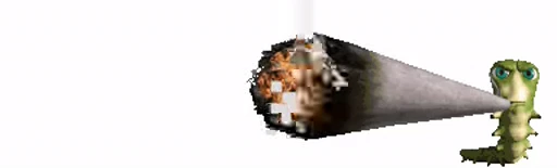 🚬 Стикер «Гусеница» для Telegram