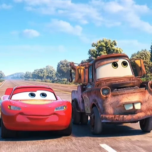 😠 Стикер «Lightning McQueen» для Telegram