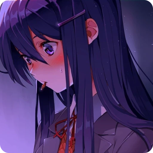 🌟 Стикер «Doki Doki Literature Club» для Telegram