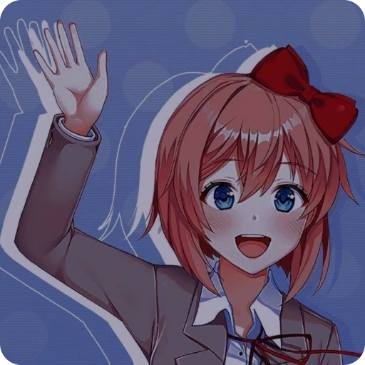 🌟 Стикер «Doki Doki Literature Club» для Telegram