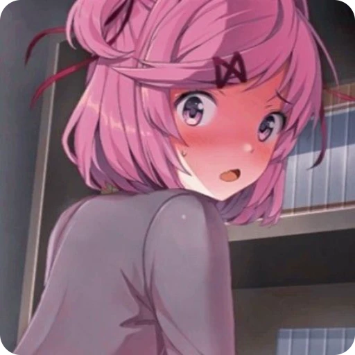 🌟 Стикер «Doki Doki Literature Club» для Telegram