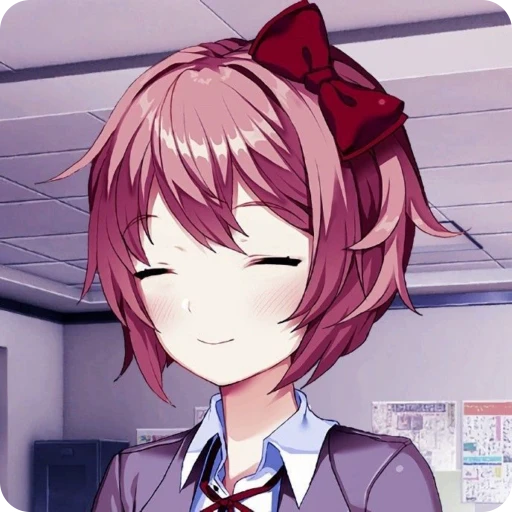 🌟 Стикер «Doki Doki Literature Club» для Telegram