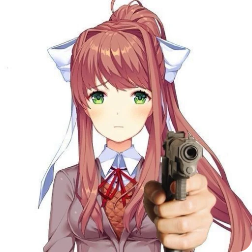 🌟 Стикер «Doki Doki Literature Club» для Telegram