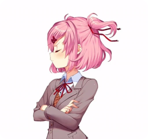 🌟 Стикер «Doki Doki Literature Club» для Telegram