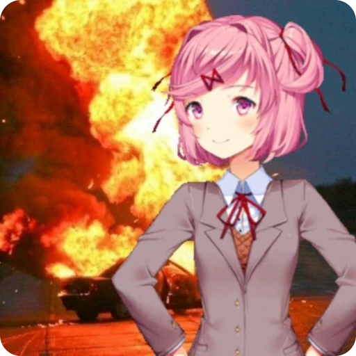 🌟 Стикер «Doki Doki Literature Club» для Telegram
