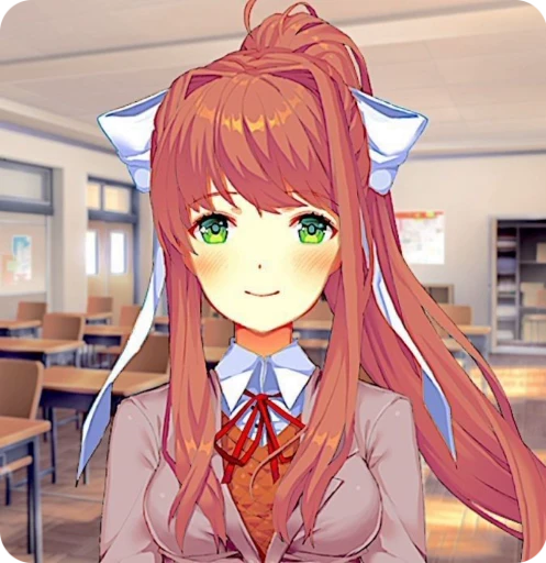 🌟 Стикер «Doki Doki Literature Club» для Telegram