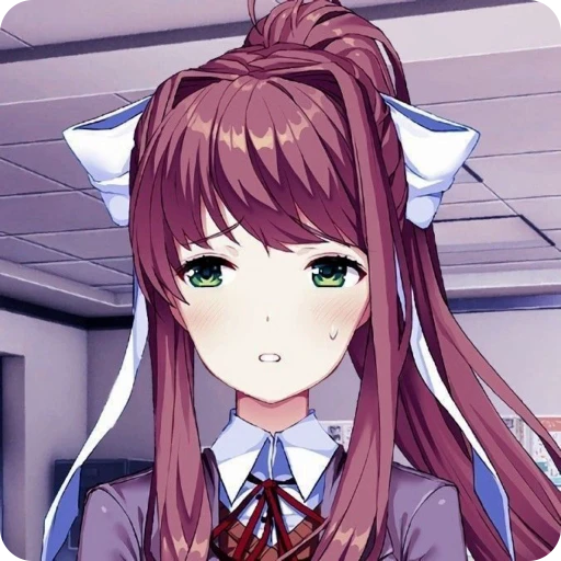 🌟 Стикер «Doki Doki Literature Club» для Telegram