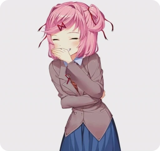 🌟 Стикер «Doki Doki Literature Club» для Telegram