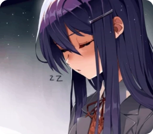 Стикерпак Doki Doki Literature Club для Telegram