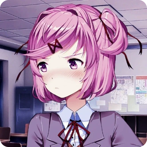🌟 Стикер «Doki Doki Literature Club» для Telegram