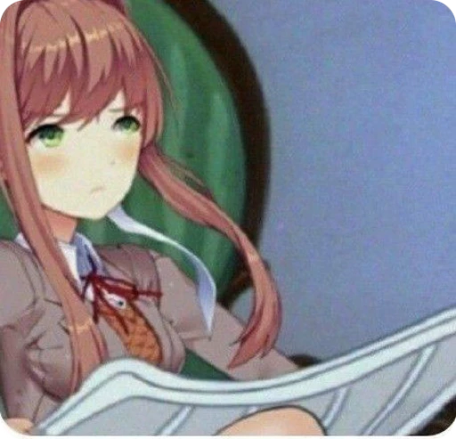 🌟 Стикер «Doki Doki Literature Club» для Telegram