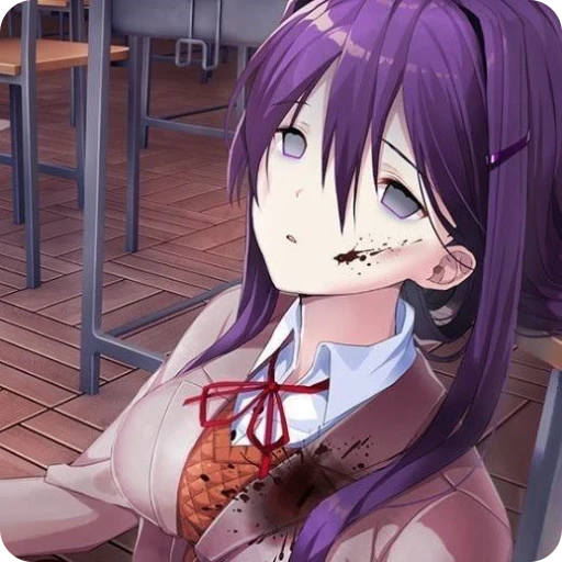🌟 Стикер «Doki Doki Literature Club» для Telegram