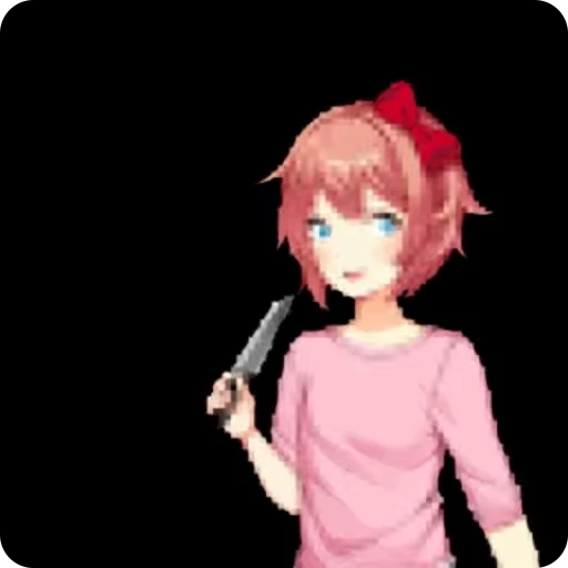 🌟 Стикер «Doki Doki Literature Club» для Telegram