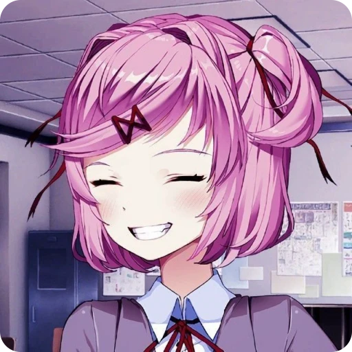🌟 Стикер «Doki Doki Literature Club» для Telegram