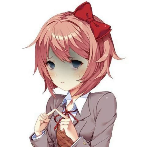 🌟 Стикер «Doki Doki Literature Club» для Telegram