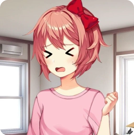 🌟 Стикер «Doki Doki Literature Club» для Telegram