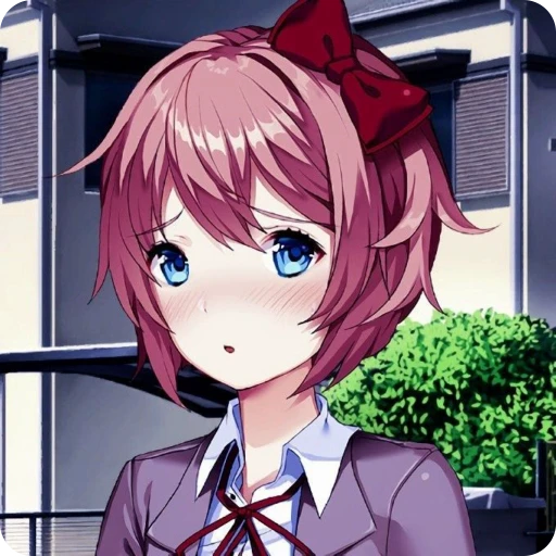 🌟 Стикер «Doki Doki Literature Club» для Telegram