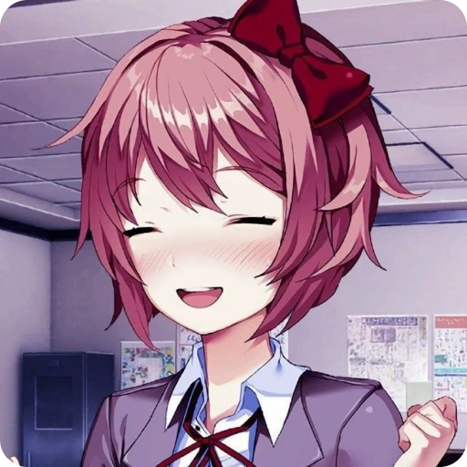 🌟 Стикер «Doki Doki Literature Club» для Telegram