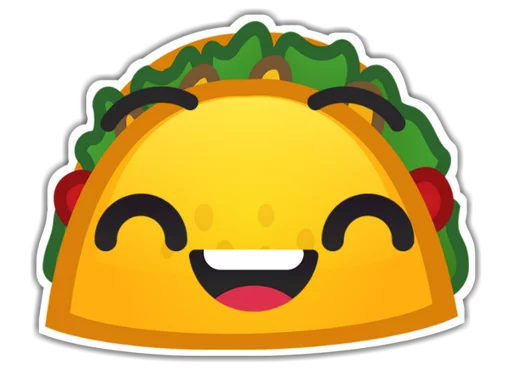 Стикер 5 Taco