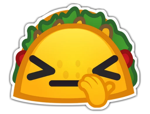Стикер 7 Taco
