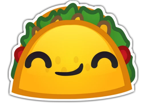 Стикер 14 Taco