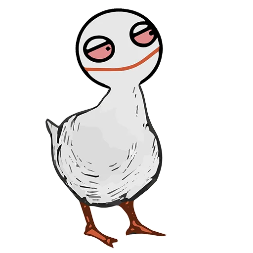🤤 Стикер «Тактичный Гусь» для Telegram