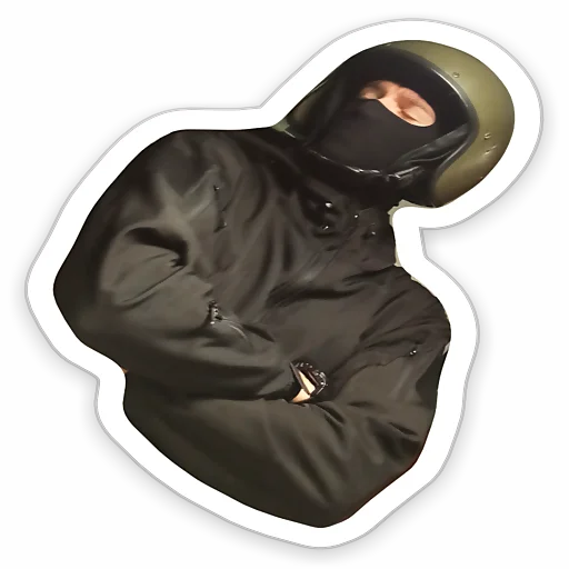😠 Стикер «Tactical.» для Telegram