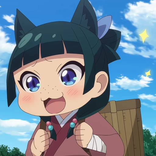 🐱 Стикер «Kusuriya no Hitorigoto» для Telegram