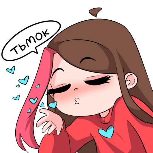 💙 Стикер «Taedi original Stick Pack 1» для Telegram