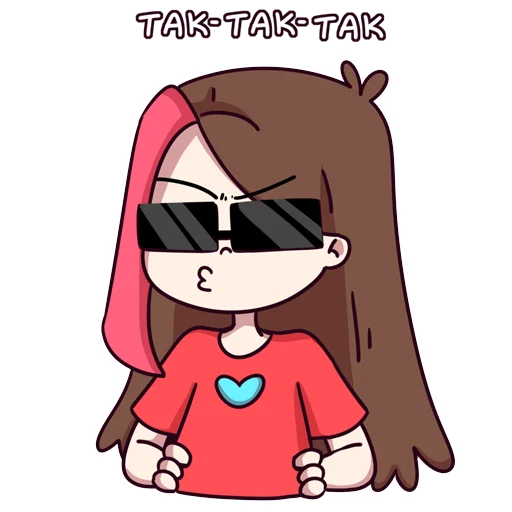 😎 Стикер «Taedi original Stick Pack 1» для Telegram