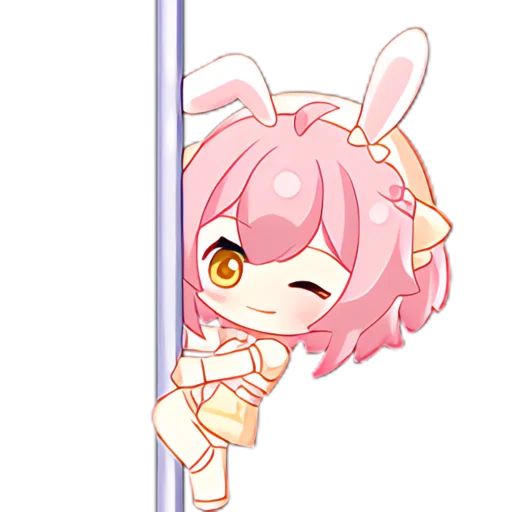 👯‍♀️ Стикер «Taffy Nya» для Telegram